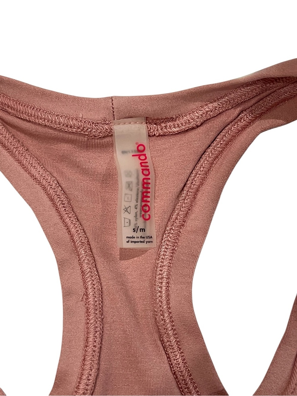 Commando Minimalist Racerback Bra - Picture 6 of 7